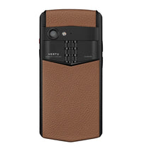 Vertu Aster P Baroque Calf Caramel Brown Android Mobile Phone