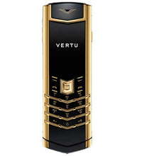 VERTU SIGNATURE S CLASSIC BLACK & GOLD KEYPAD MOBILE PHONE