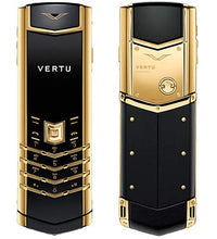 VERTU SIGNATURE S CLASSIC BLACK & GOLD KEYPAD MOBILE PHONE