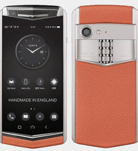 VERTU ASTER P BAROQUE Calf Dawning Orange Mobile Phone