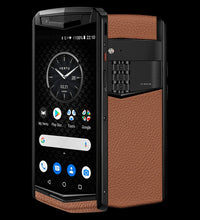 Vertu Aster P Baroque Calf Caramel Brown Android Mobile Phone