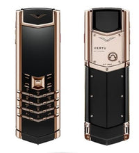 Vertu Signature S Rose Gold Black Ceramic Keypad Mobile Phone