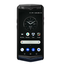 VERTU ASTER P Gothic Alligator Navy Blue Luxury Business Mobile Phone