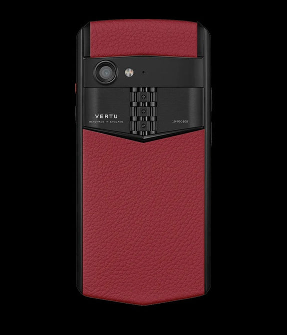 VERTU ASTER P Gothic Calf Raspberry Red Business Luxury Mobile Phone
