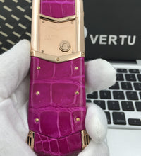 Vertu Signature S  Authentic Alligator Ladies Business Luxury Keypad Mobile Phone