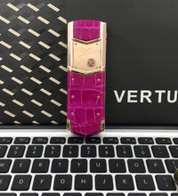 Vertu Signature S  Authentic Alligator Ladies Business Luxury Keypad Mobile Phone