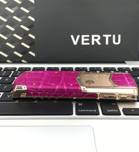 Vertu Signature S  Authentic Alligator Ladies Business Luxury Keypad Mobile Phone