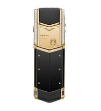 Vertu Signature Black Gold Diamond Black Keypad Mobile Phone