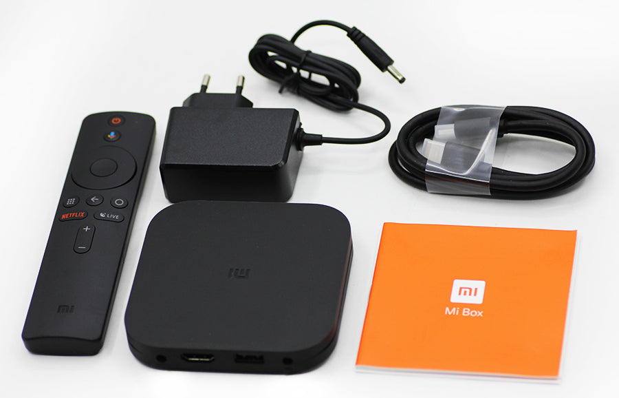 Xiaomi Mi Box S Android TV with Google Assistant Remote Streaming Media  Player - Chromecast Built-in - 4K HDR - Wi-Fi - 8 GB - Black