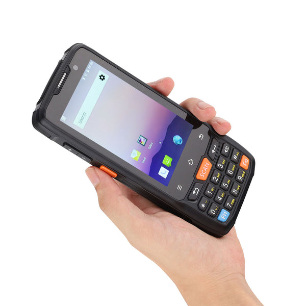 Caribe Military Grade PL-40L Rugged handheld PDA 1D Barcode Scanner An ...